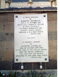 garibaldi plaque