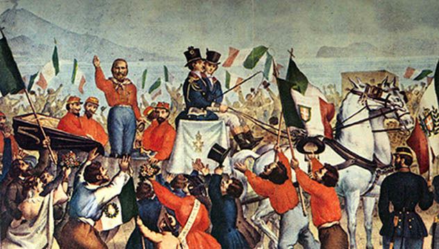 Garibaldi's entry into Naples